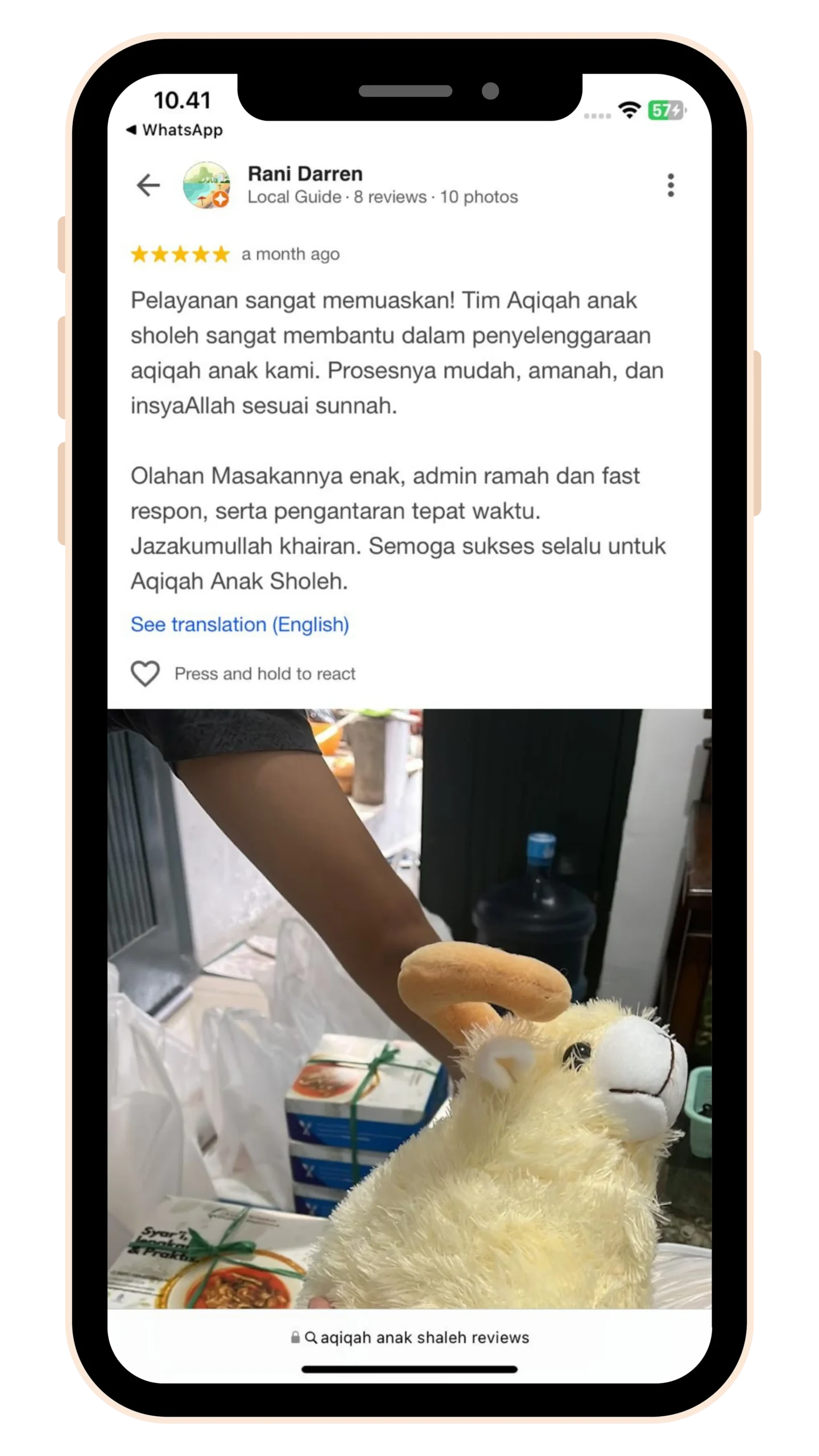 Testimoni Pelanggan 1