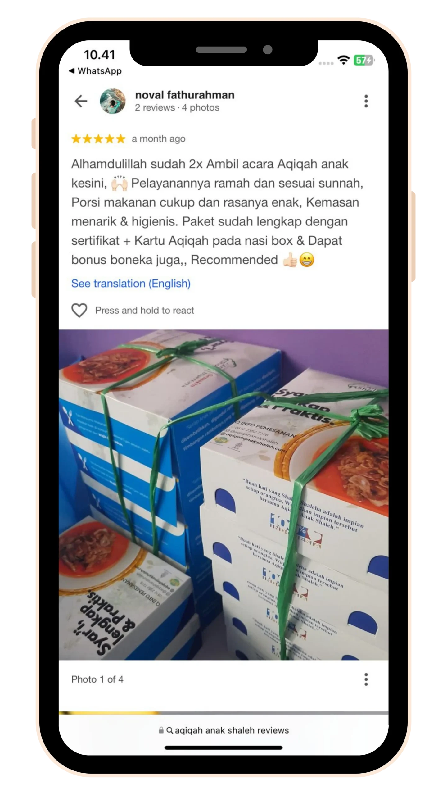 Testimoni Pelanggan 1